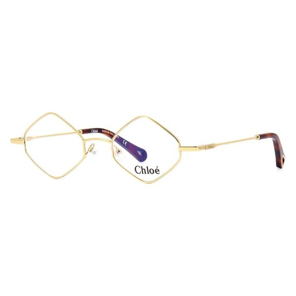 NEW  CHLOE EYEGLASSES GOLD  WOMEN EYEWEAR CHLOE - Picture 2 of 3